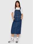 Jeansowa spódnica na szelkach Levi's rozmiar M