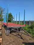 Krone NW01046313  Sprzedam przyczepę do przewozu drewna, kłonicową. Długość 7,20 m.Resor