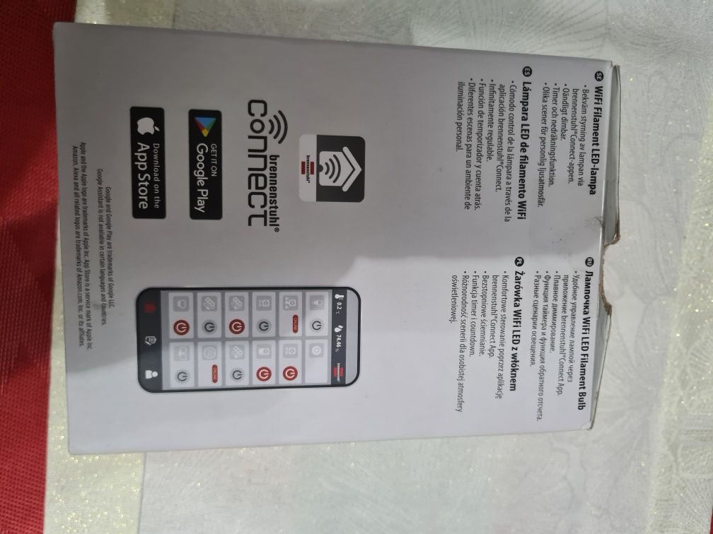 Inteligentna żarówka LED BRENNENSTUHL Globe 4.9W E27 WiFi