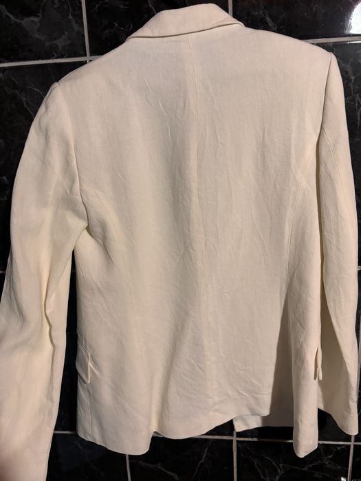 Лляний Піджак zara із 100% натуральної тканини