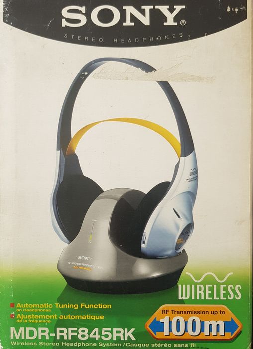 Auscultadores sem fio Sony RF845r