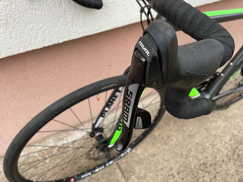 Rower szosowy full carbon, Planet X, hamulce tarczowe