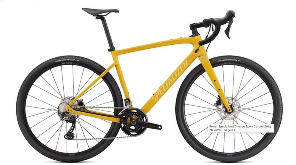 Rower Gravel Specialized Diverge Sport Carbon rama 54