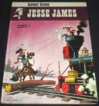 Livro BD Jesse James Lucky Luke Brockhampton Press