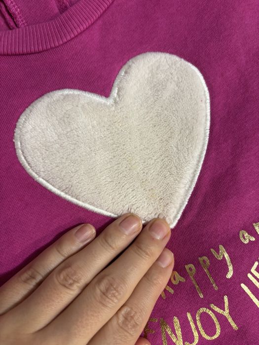 Костюм на флісі рожевий малиновий на дівчинку 4-5 років LC Waikiki