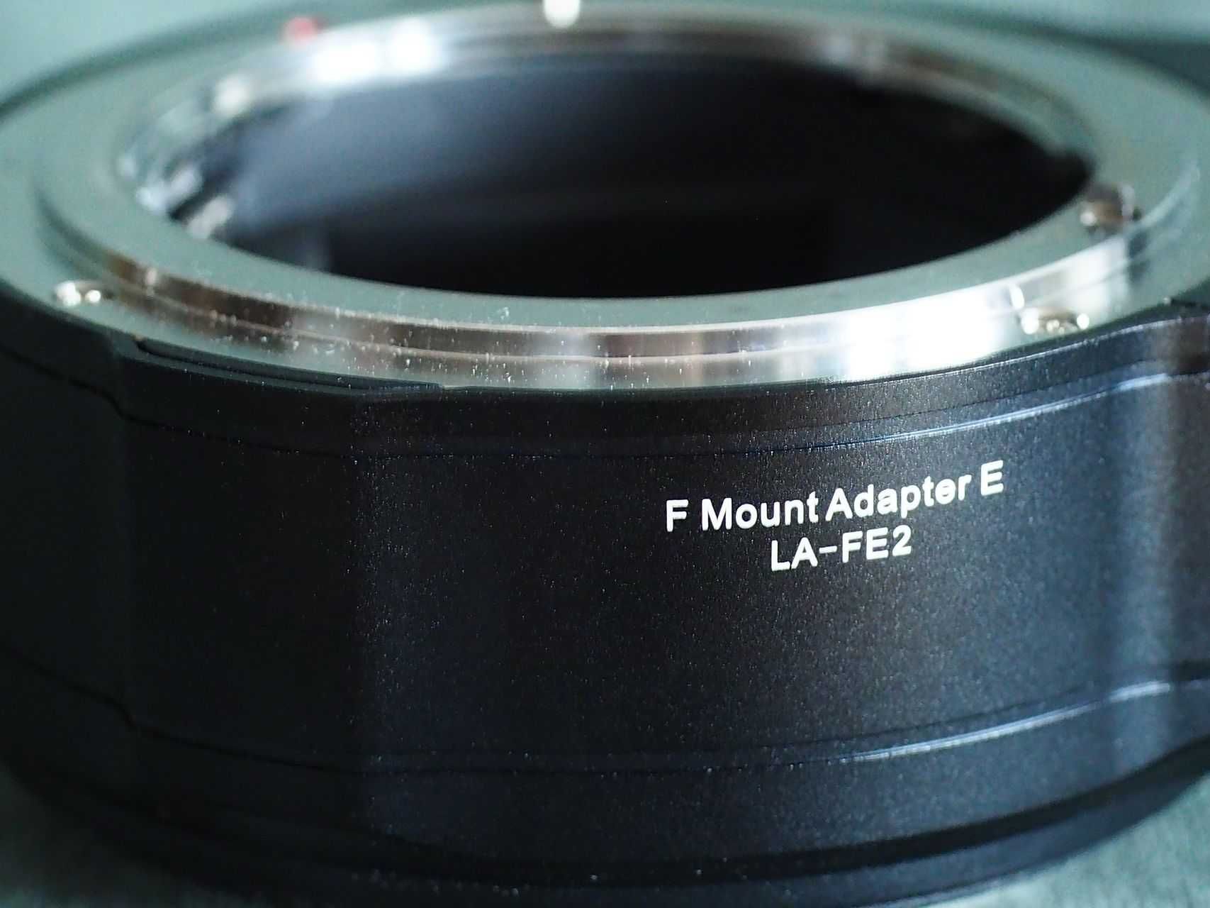 Adapter Monster AF Adapter LA-FE2 Nikon F Lens To Sony E Mount.