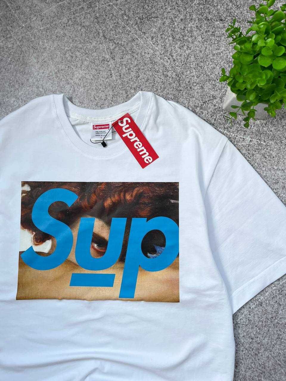 Оверсайз Футболка Supreme з бірками