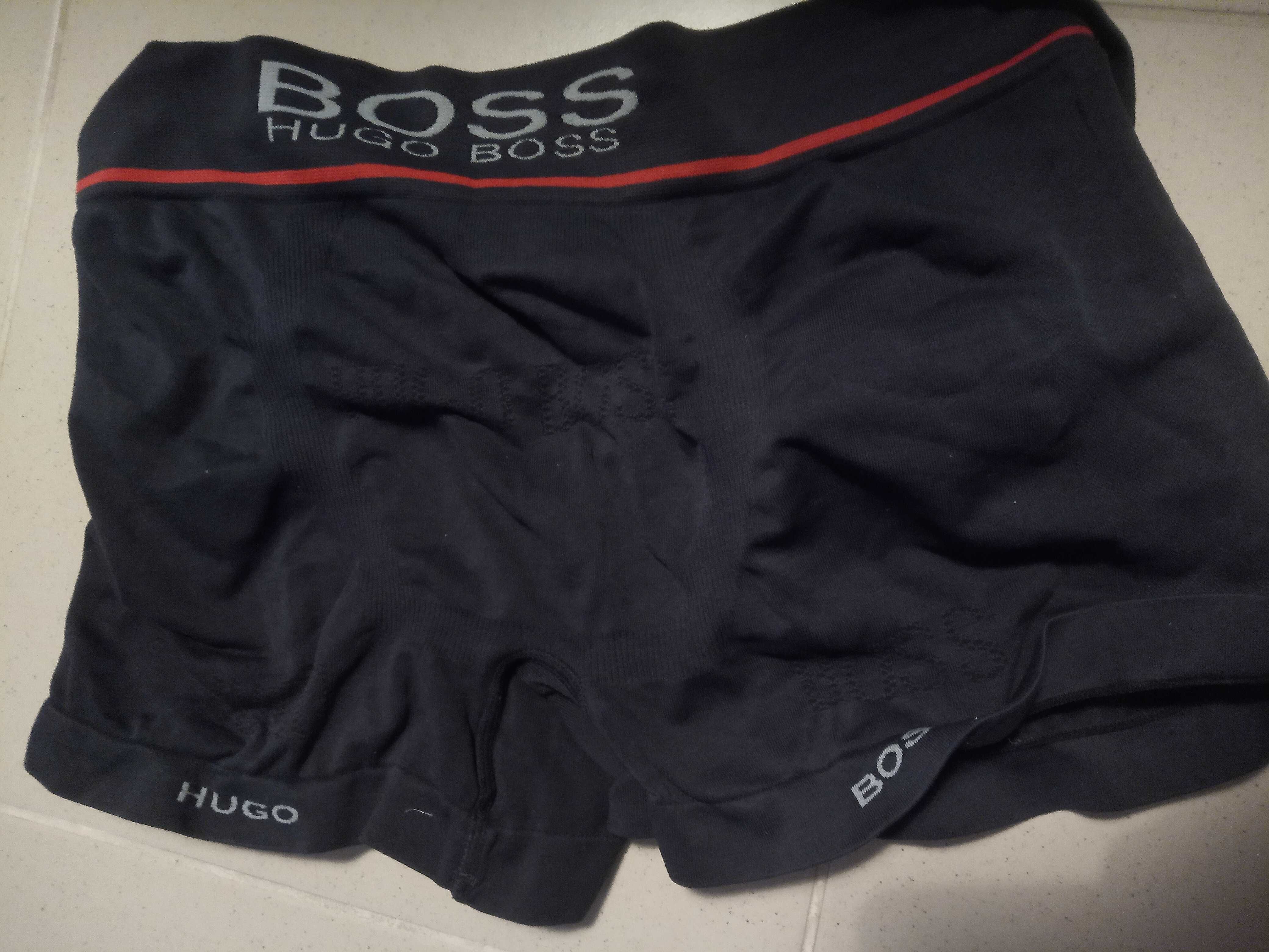 spodnie rowerowe XL i spodenki termiczne boss