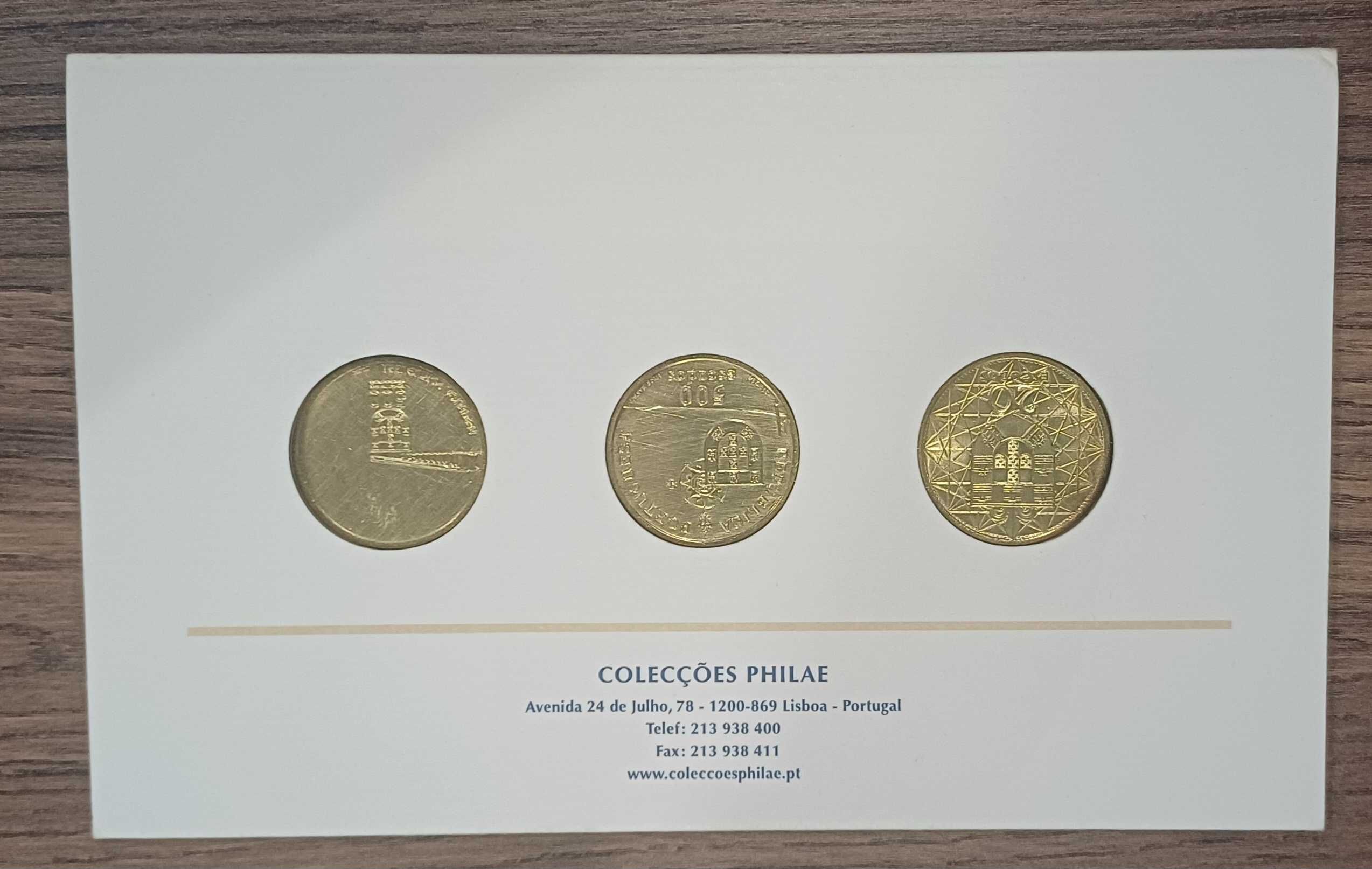 Moedas em prata Coleções Philae