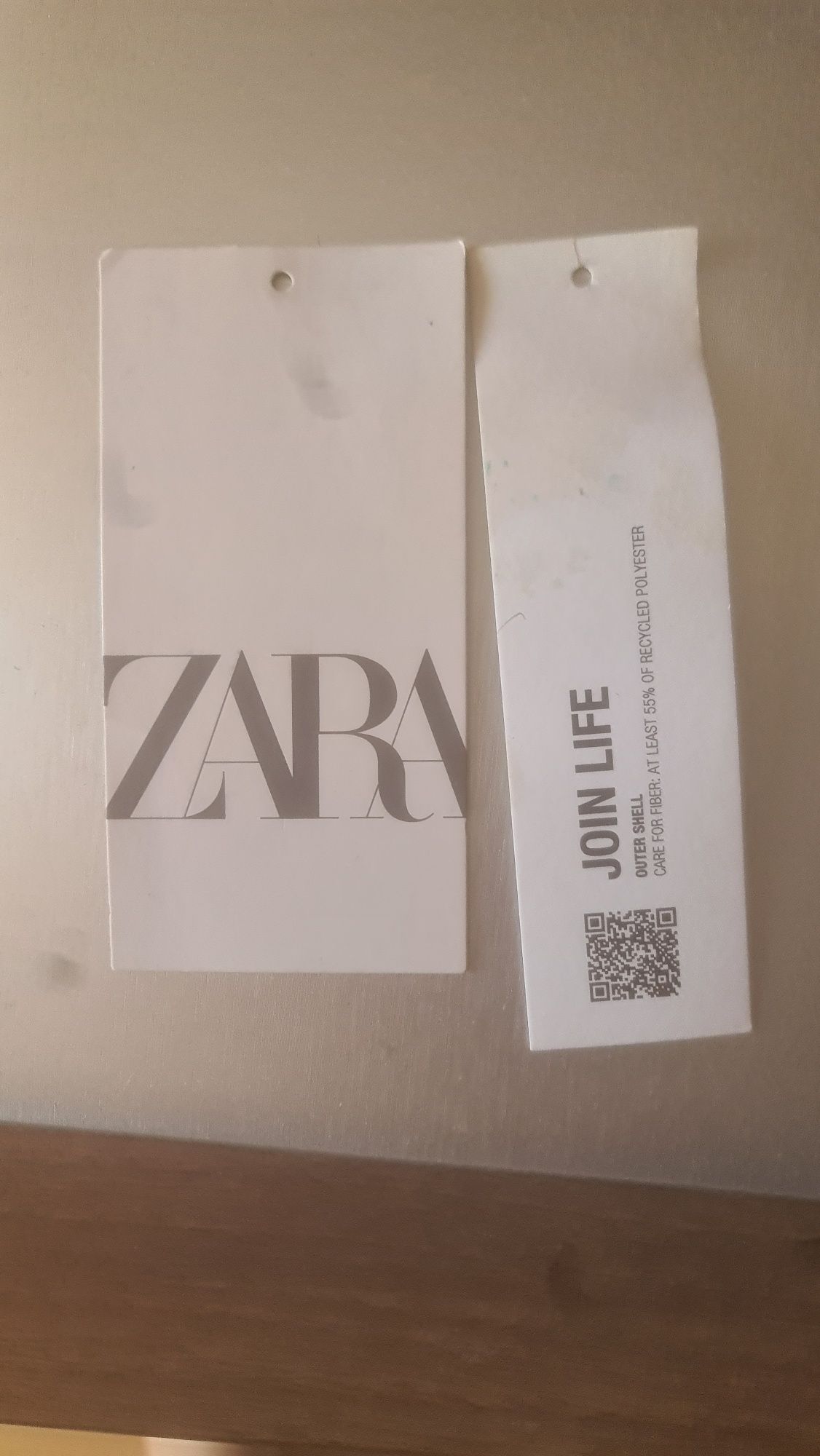 Biala damska marynarka ZARA