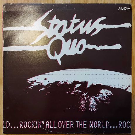Status Quo ‎Rockin' All Over The World DDR 1980 (EX/VG+) + inne