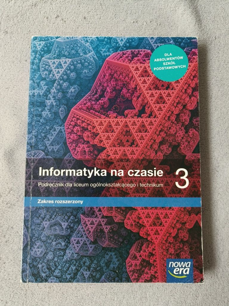 Informatyka na czasie 3 nowa era Rozszerzony