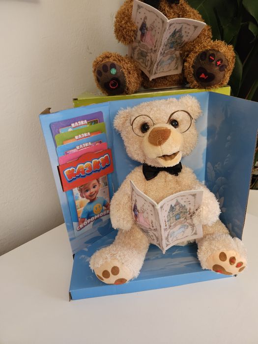 Miś Bajkarz – mówi po ukraińsku! Opowiada bajki, rusza się