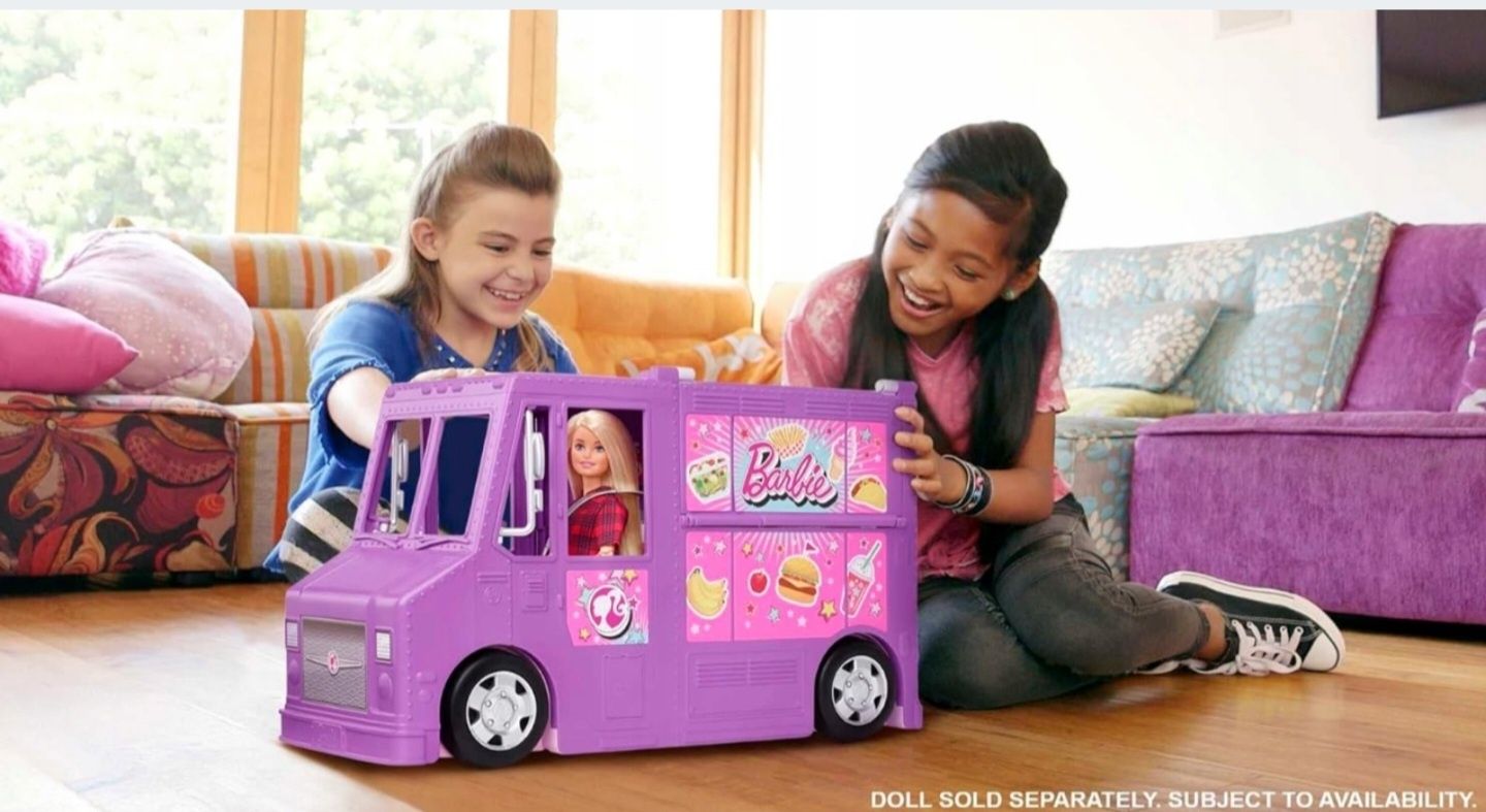 Barbie Samochód Foodtruck dla lalki GMW07