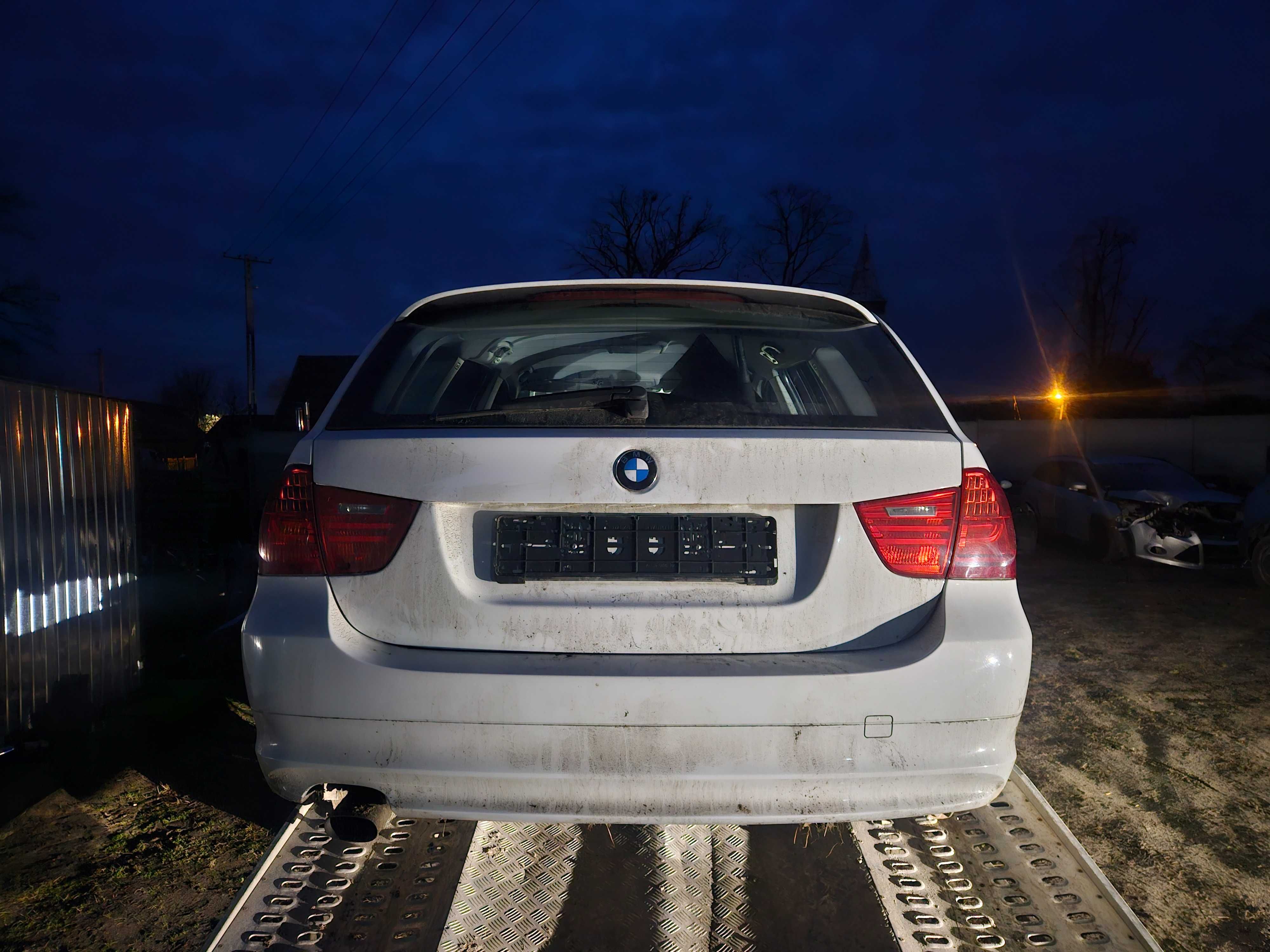 Bmw e91 lci 11rok 2.0d 184km N47T N47D20C alpinweiss wszystkie czesci