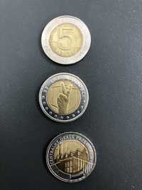 5 złotych - 3 sztuki