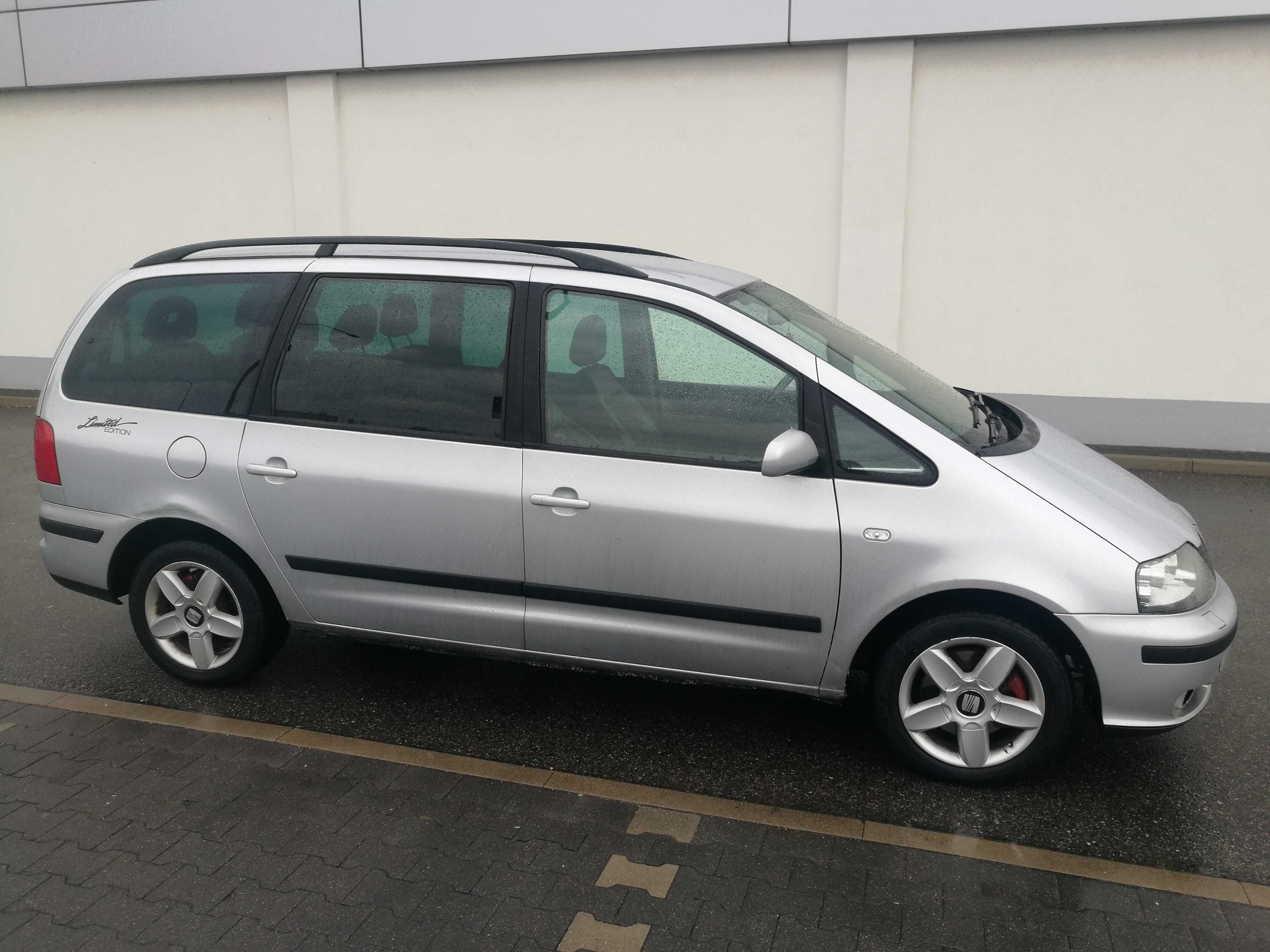 7 osobowy Bogata wersja ALHAMBRA rok 2005 lift. poj 1.9tdi-130k. 6bieg