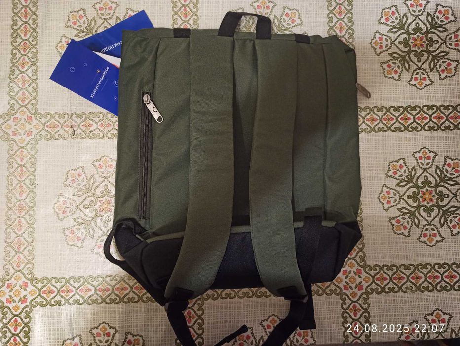 Рюкзак Роллтоп Bagland Holder 25 Л. Хакі/Чорний .