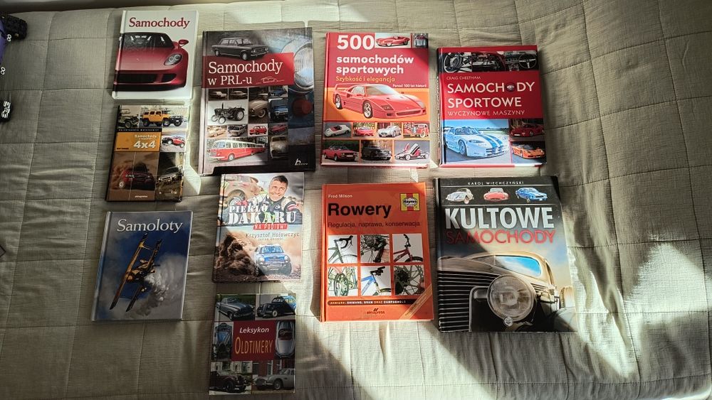 Książki albumy motoryzacja technika