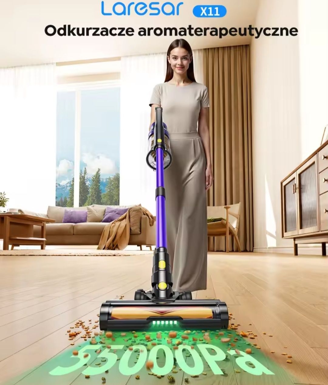 Odkurzacz  Laresar X11 , następca modelu V7