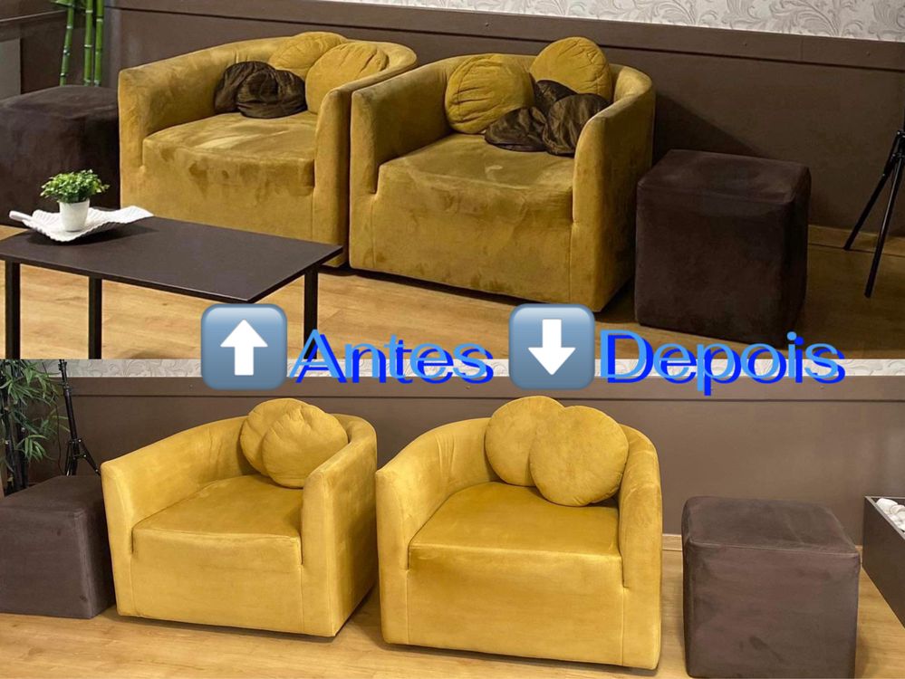 Limpeza de Sofa, cochao,carpetes