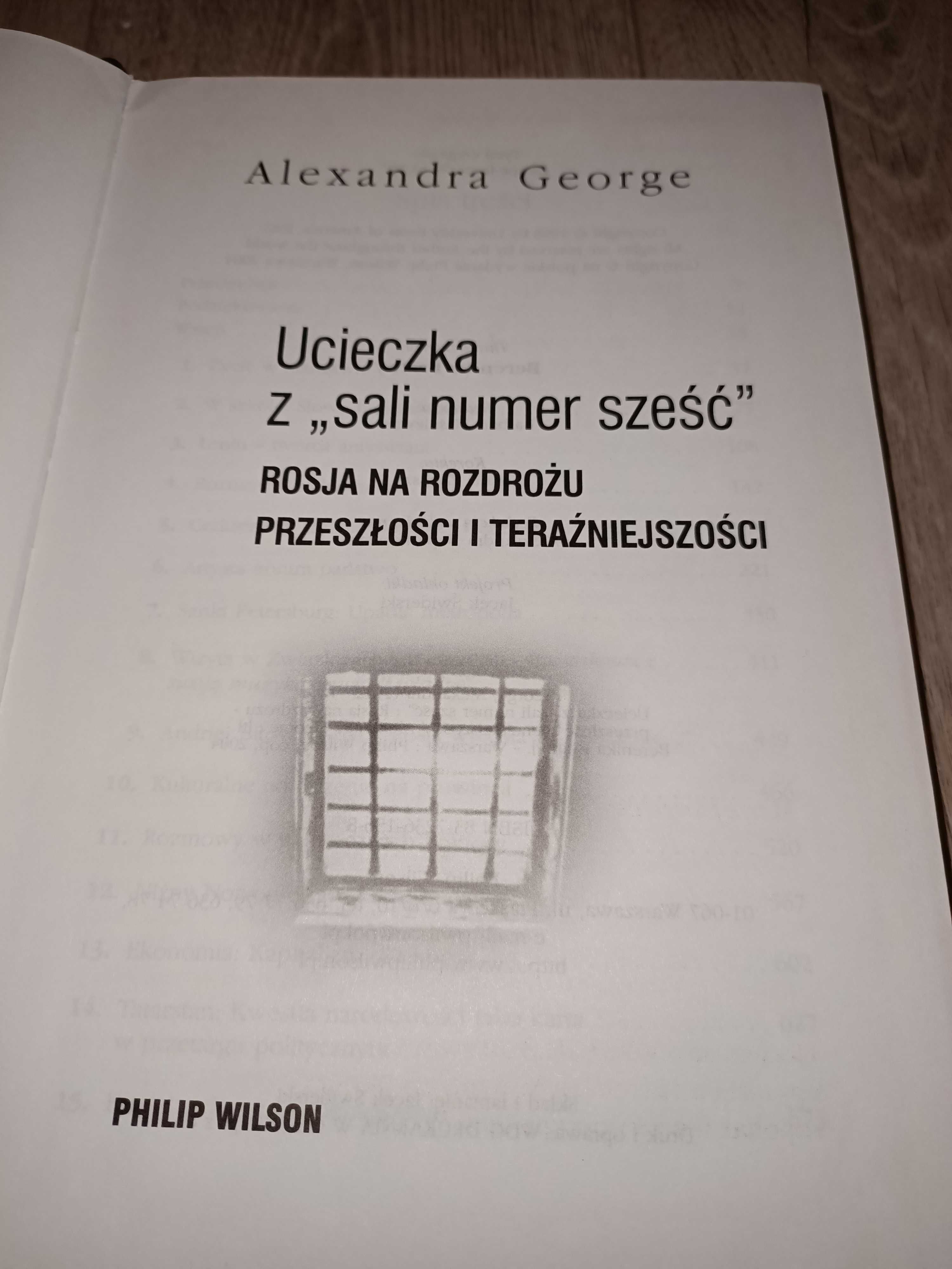 Ucieczka z sali numer sześć Aleksandra George sprzedam
