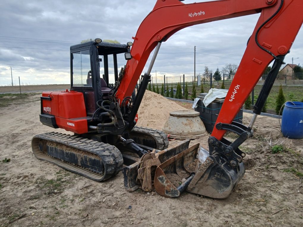 KUBOTA KX 151 Minikoparka