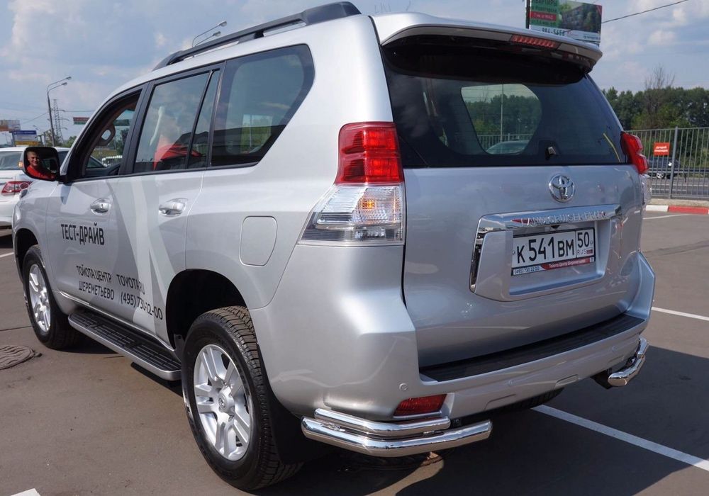 Защита бампера Кенгурятник для Land Cruiser Prado 150 2009-2013-2017-