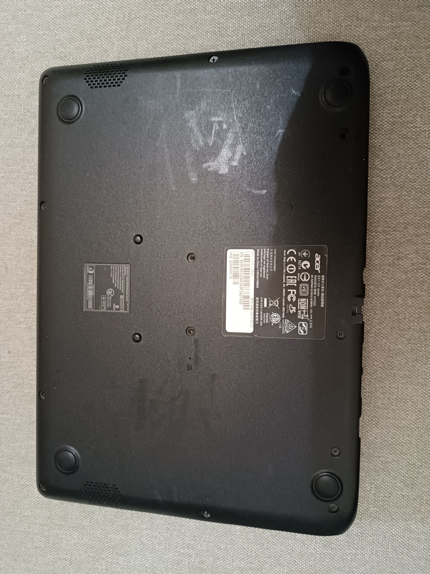 Ноутбук Acer Aspire ES1-131-C5UZ Celeron N3060 1.6Ghz 4GB DDR3 500Gb