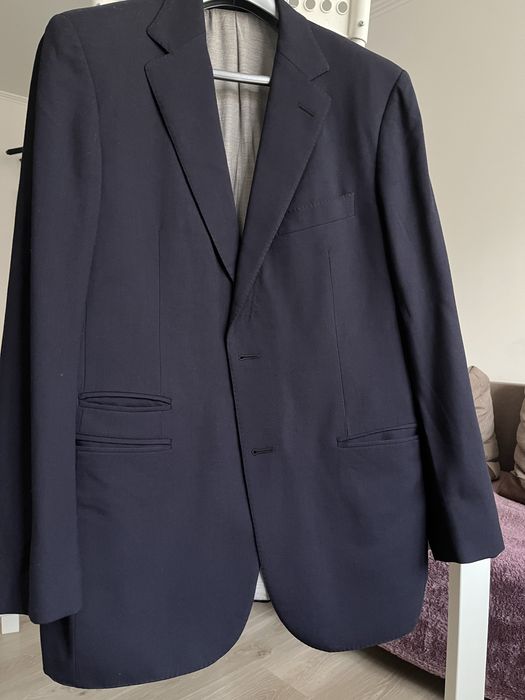 Темно-синій блейзер. 100% вовна. Ermenegildo Zegna.