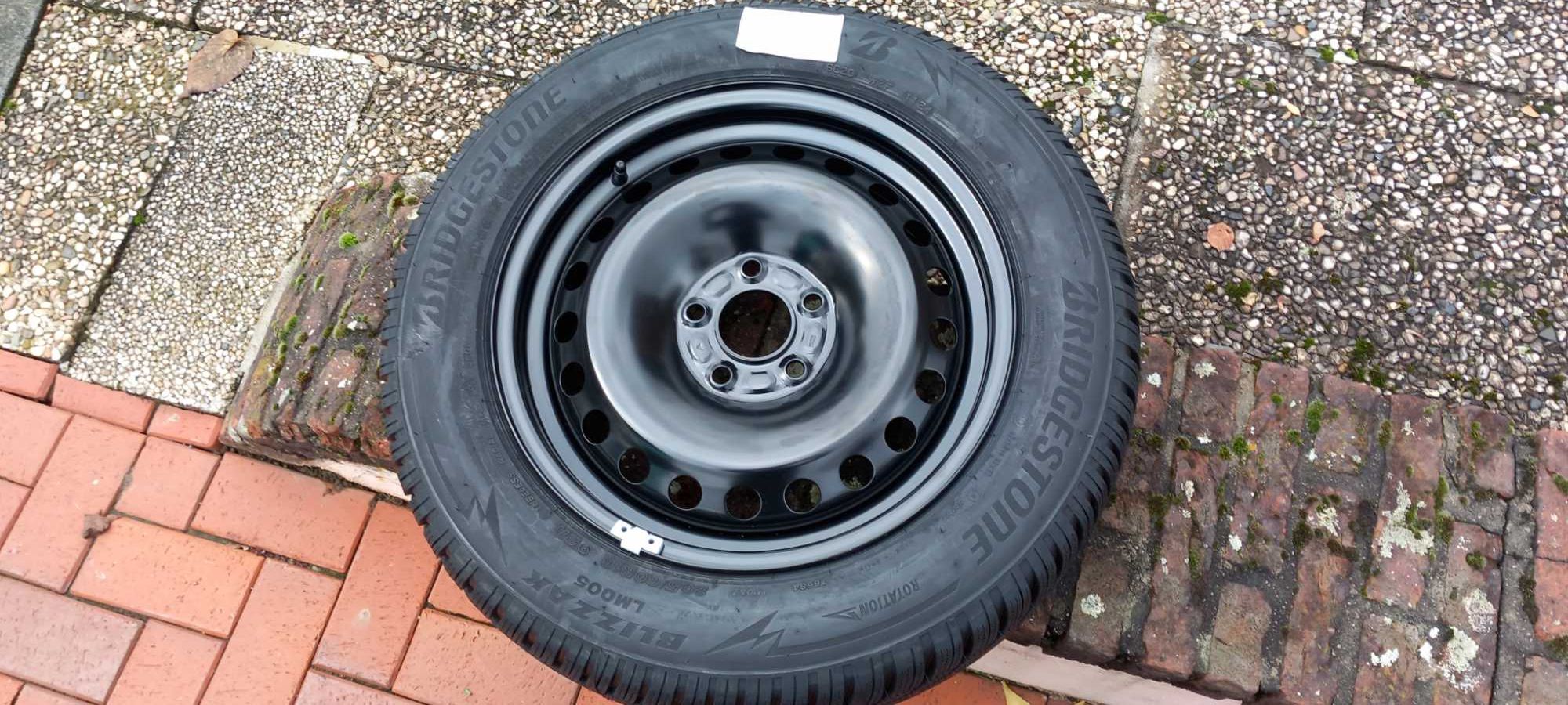 NOWE Koła zima FORD 6.5x16, BRIDGESTONE 205/60R16 M+S, 2024r TPMS