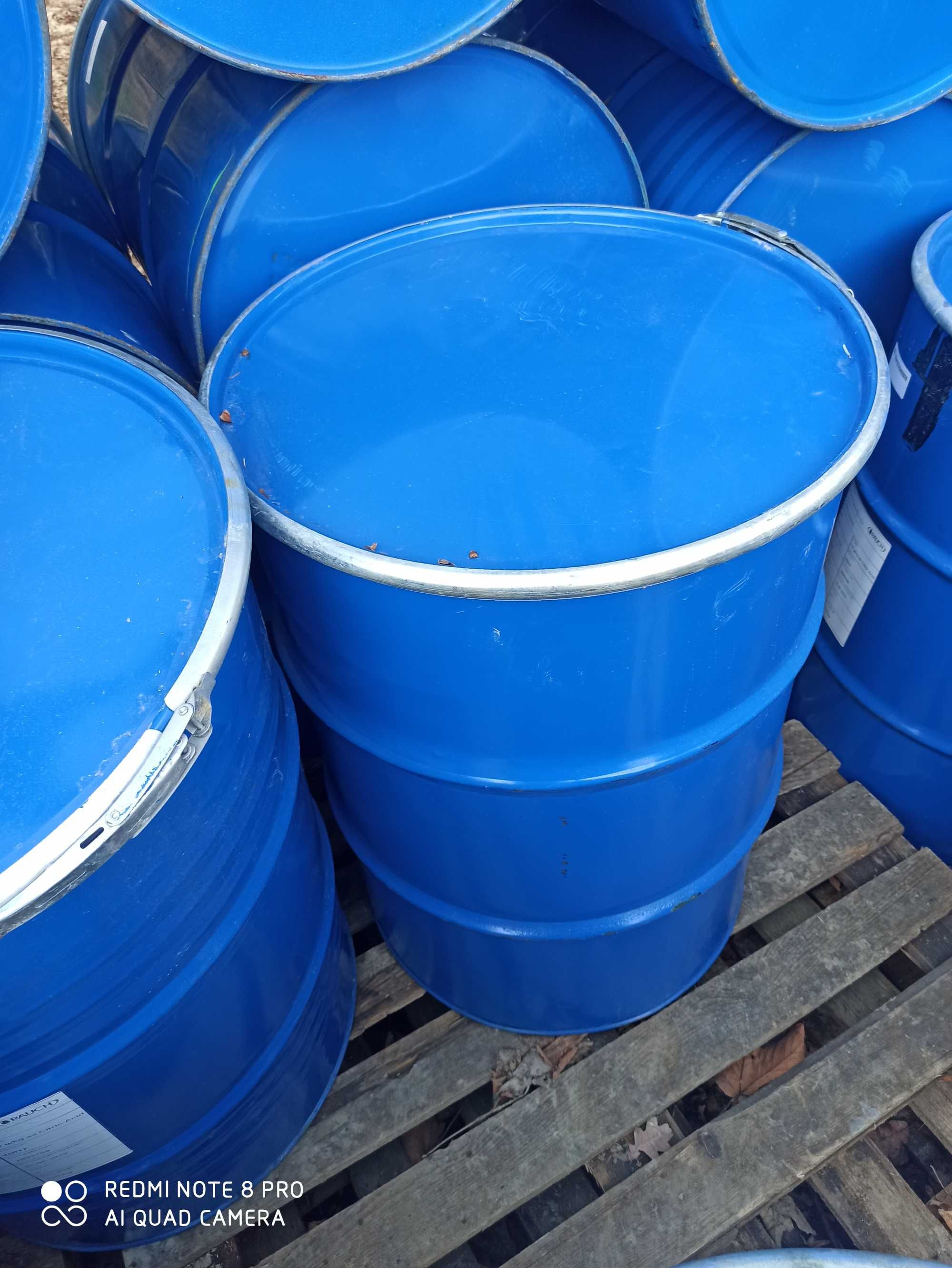 Beczki plastikowe metalowe