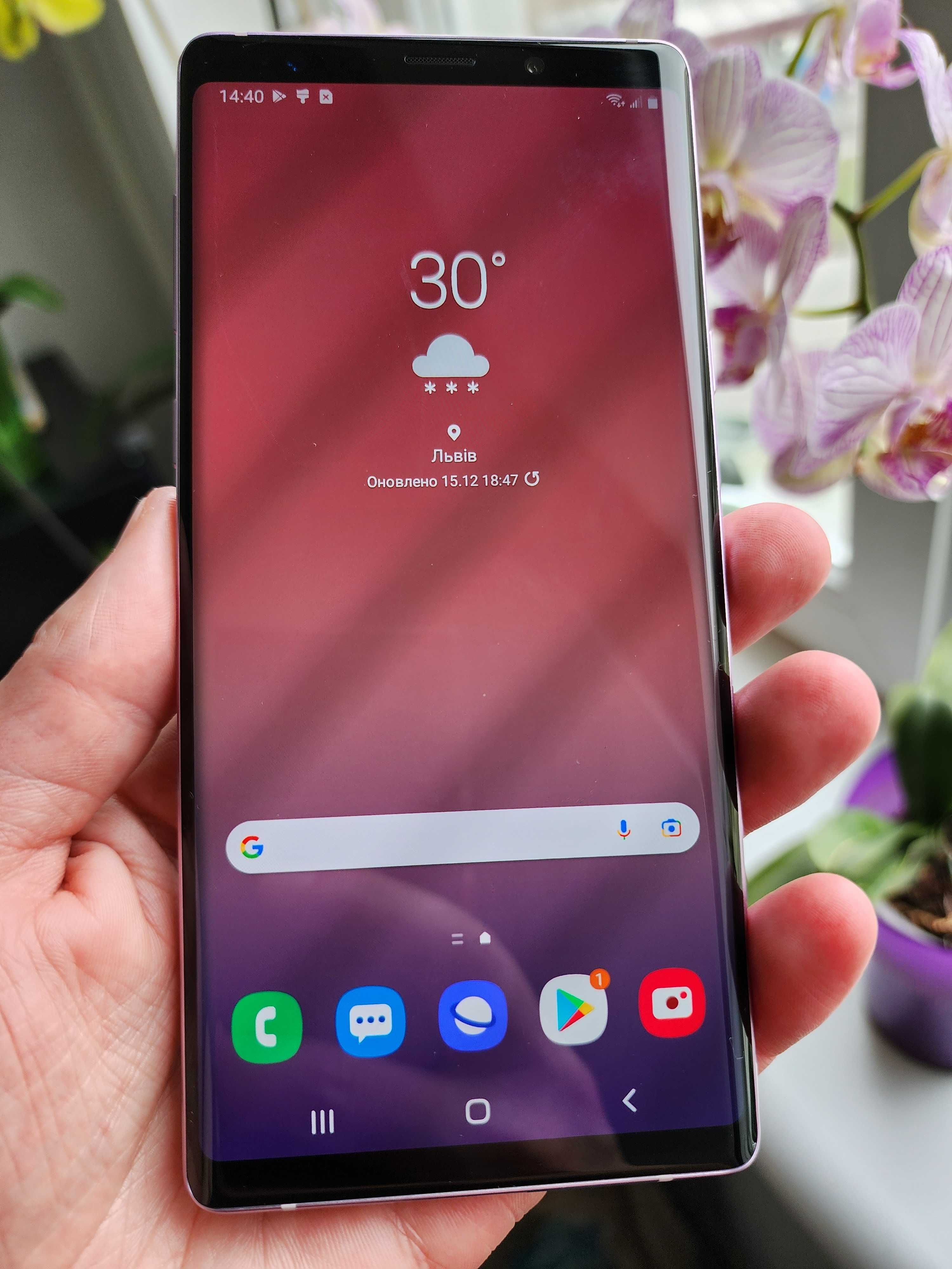 Samsung Galaxy Note 9 Purple - Snapdragon Новий