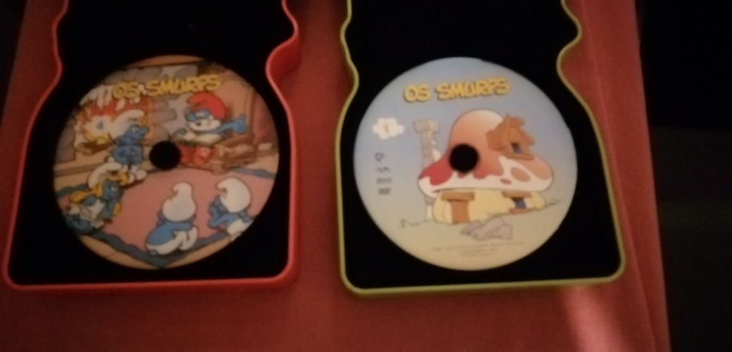 Os   smurfs em dvd