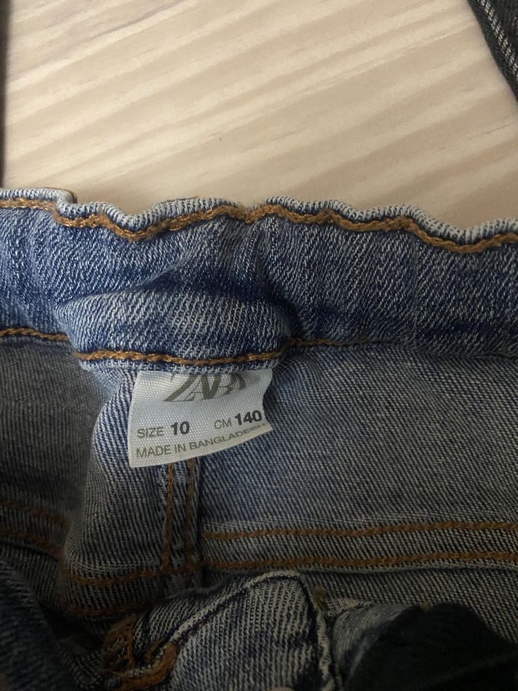 Пакет вешей джинсы скинни, skinny 134-140 см, штаны джоггеры
