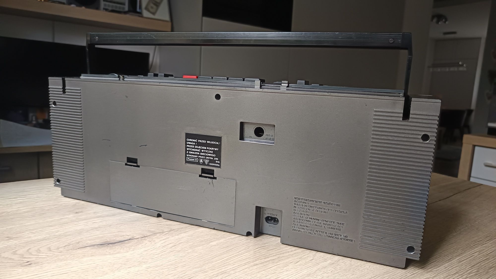 Radiomagnetofon 2 sztuki UNITRA ZRK Kasprzak RMS 475A Stereo Kaseciak