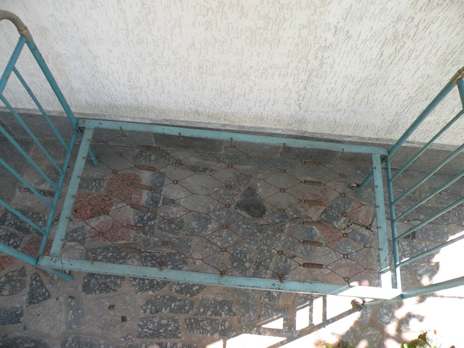 Кровать детская металлическая эпохи СССР