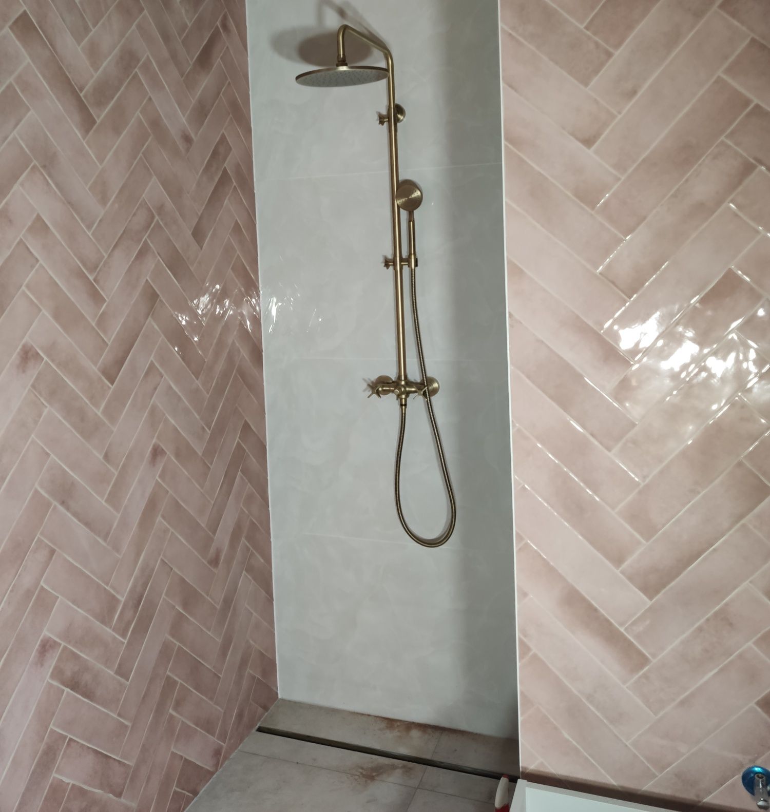 Płytki ścienne Antic Rose Glossy 7,5x30, 2,5 opakowania, nowe