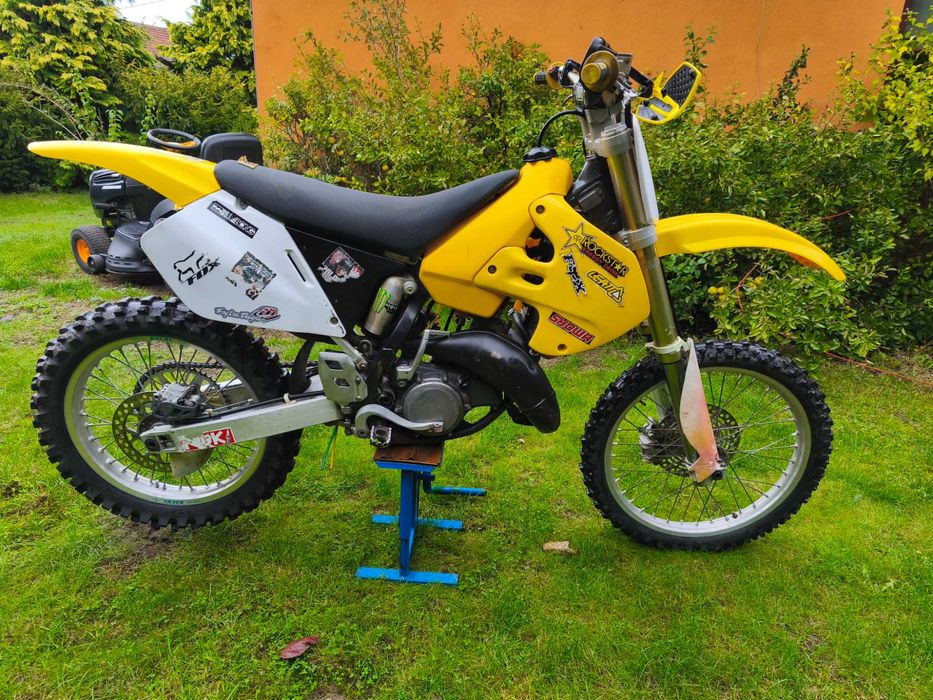 Suzuki RM 125 2T Excel Rims Handbary Acerbis YZ CR KX SX + Dodatki