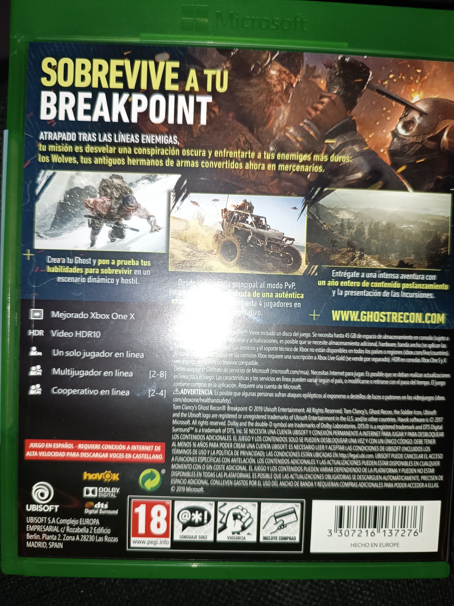 Ghost recon breakpoint xbox