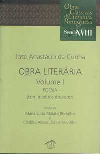 15006
	
Obra literária - Volume 1 - Poesia
de José Anastácio da Cunha