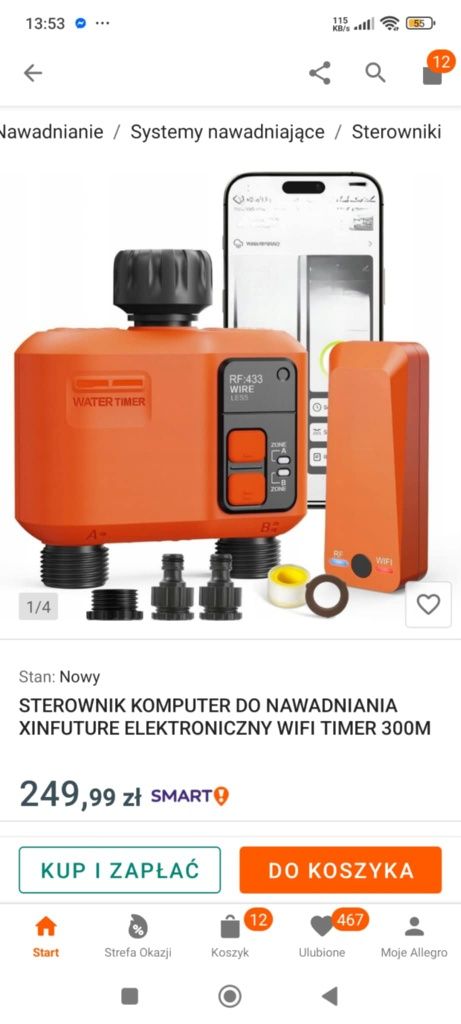 Sterownik Komputer Do nawadniania XINFUTURE