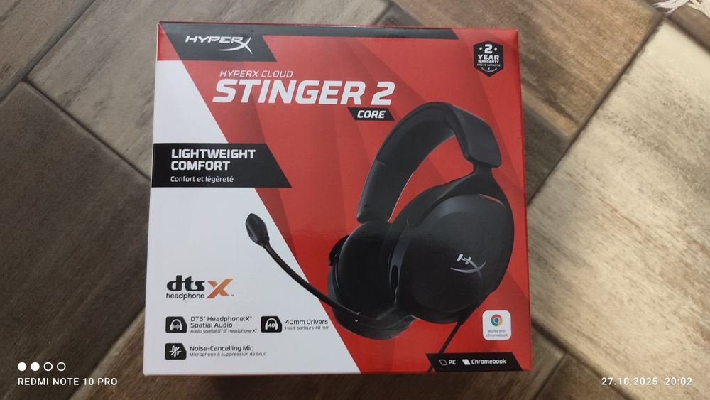 Наушники HyperX Cloud Stinger 2 Core
