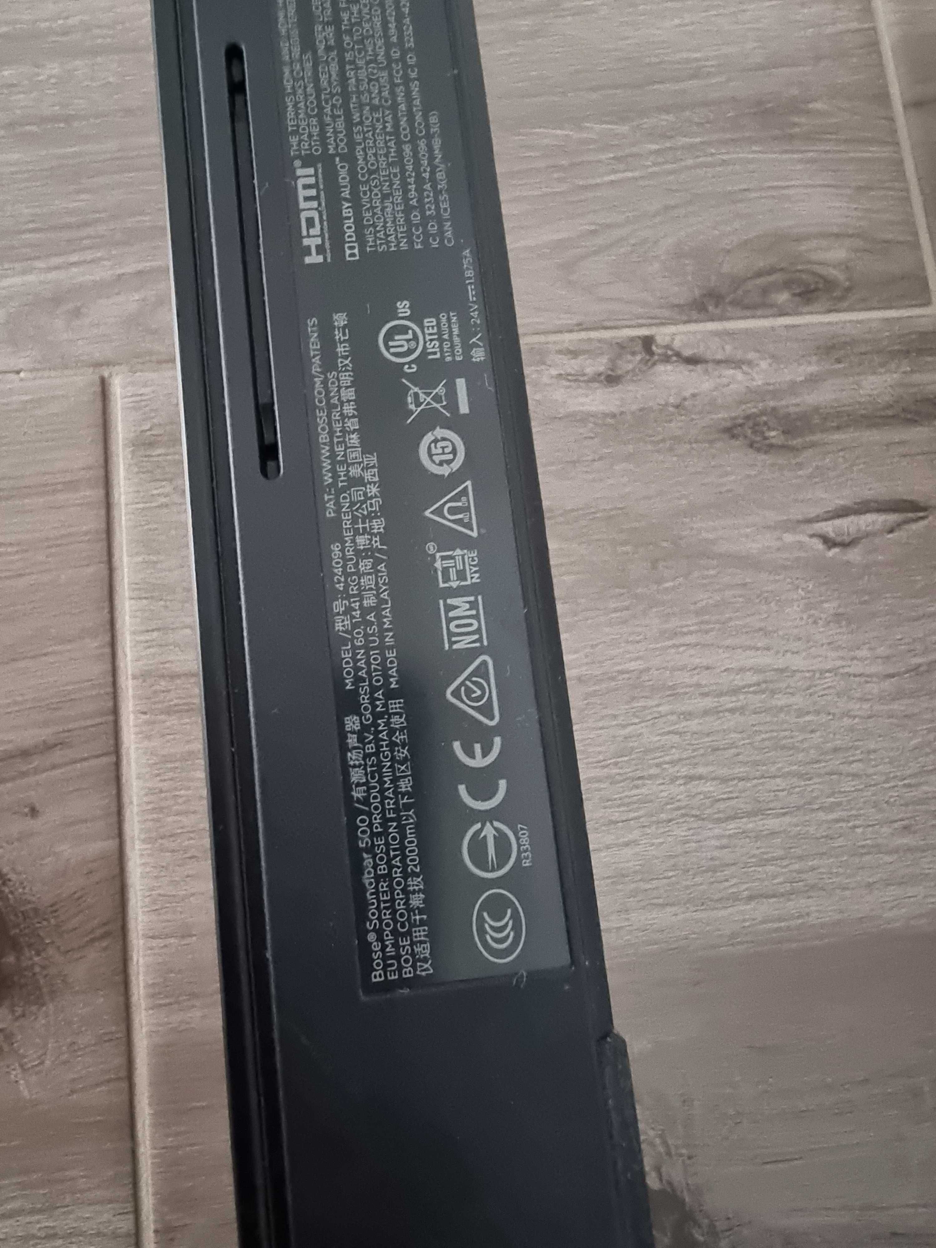 Bose soundbar 500