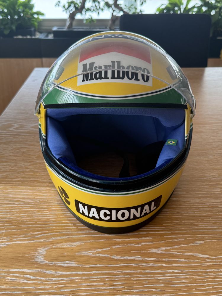 Capacete Ayrton Senna GP 1993 1:1 Homologado