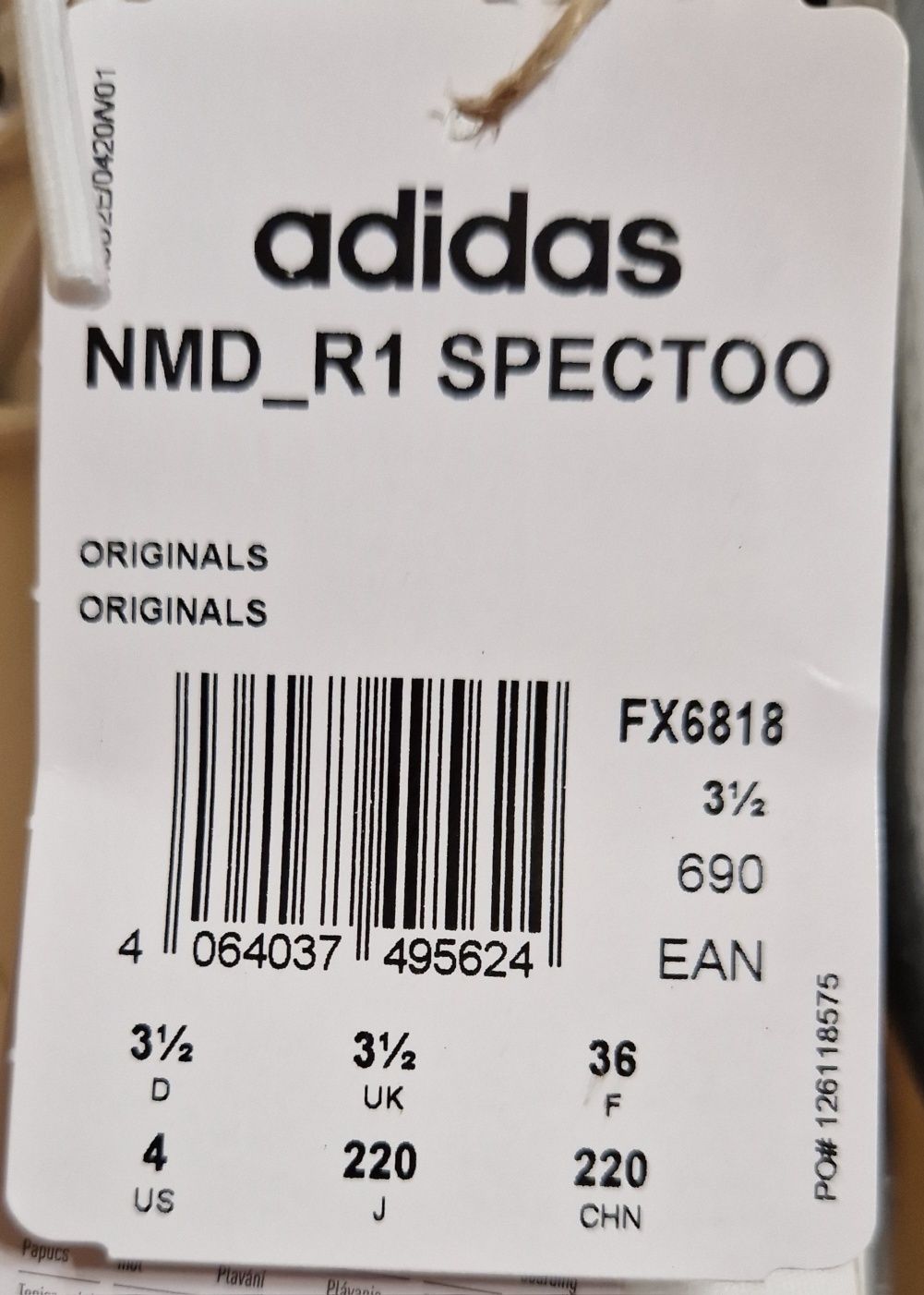 Кроссовки Adidas nmd_r1 spectoo fx6818 р.4us(23см).