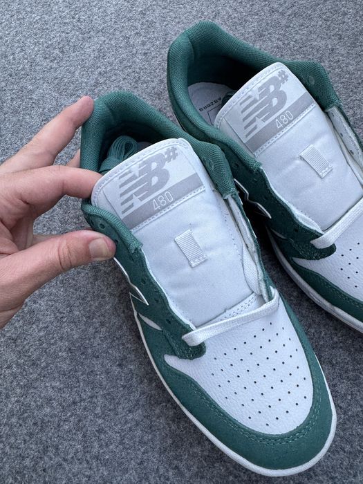 New Balance 480 Marsh Green Linen