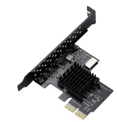 Placa de expansão PCI-E 2X a USB3.1