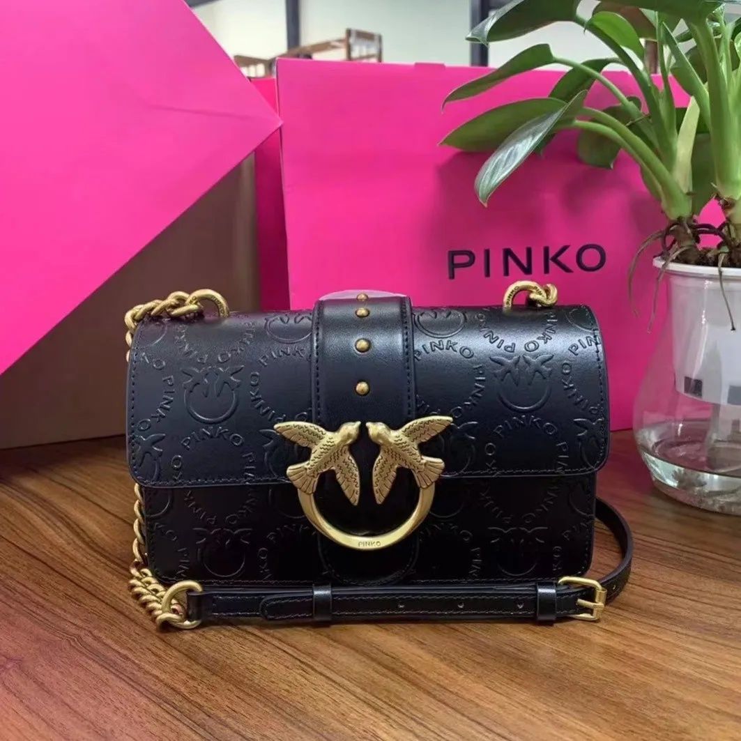 Pinko monogram czarna promocja wielkanocna -100,00 zł