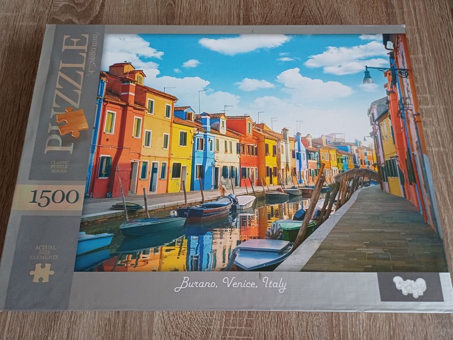 Пазли 1500шт.  Венеція. Всі елементи в наявності